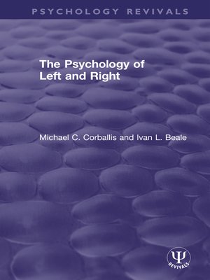 cover image of The Psychology of Left and Right